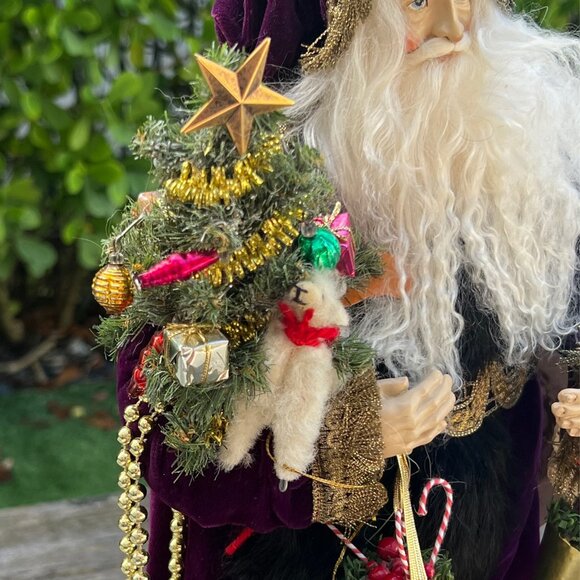 LYNN HANEY "Victorian Keepsakes" SANTA LIMITED EDITION #1130 SIGNED 2000 - Picture 3 of 16